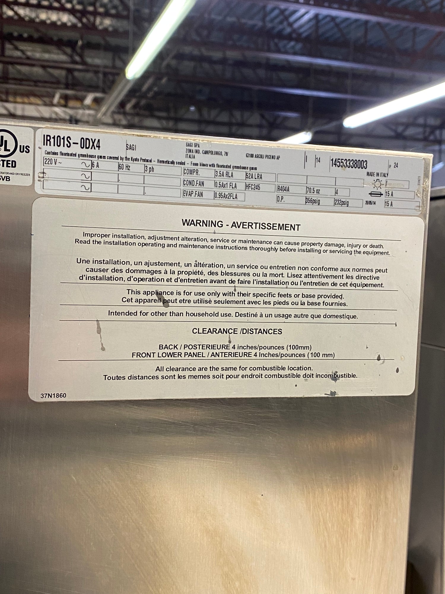 Intelichill Blast Freezer