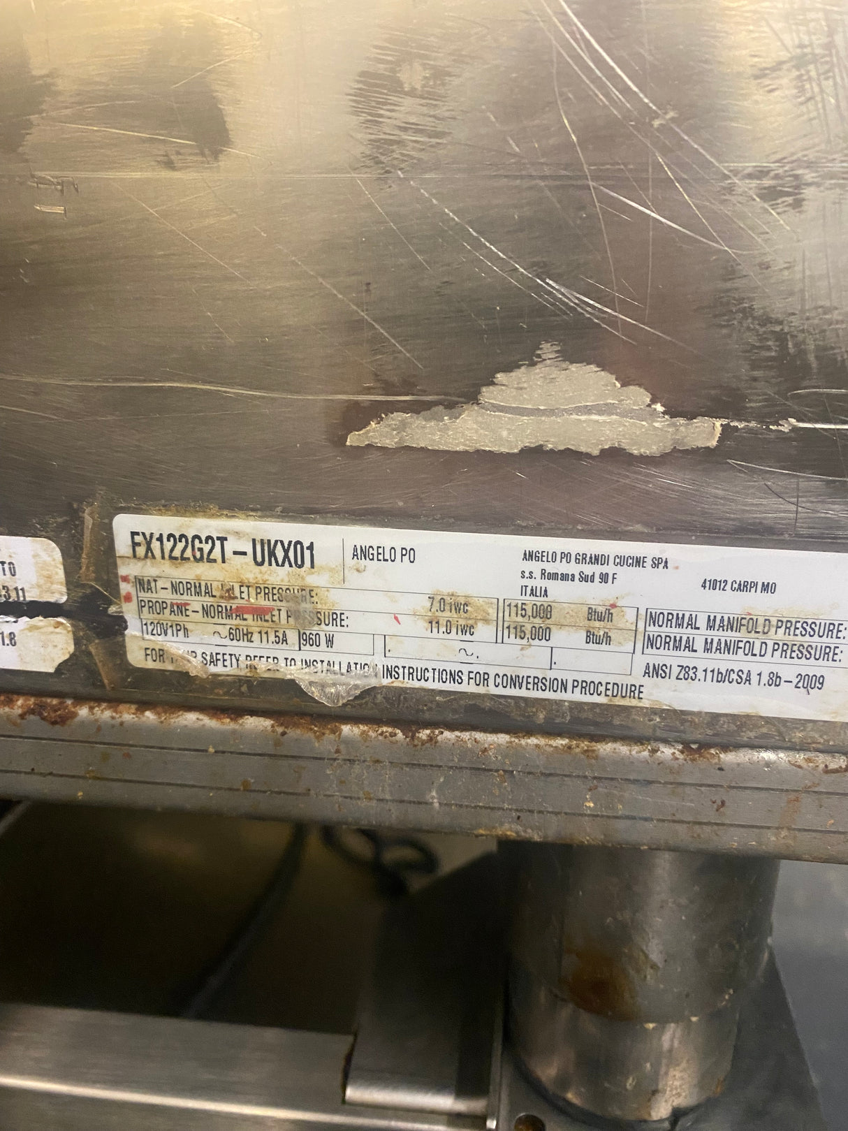 GBS by Angelo Po Combi Oven