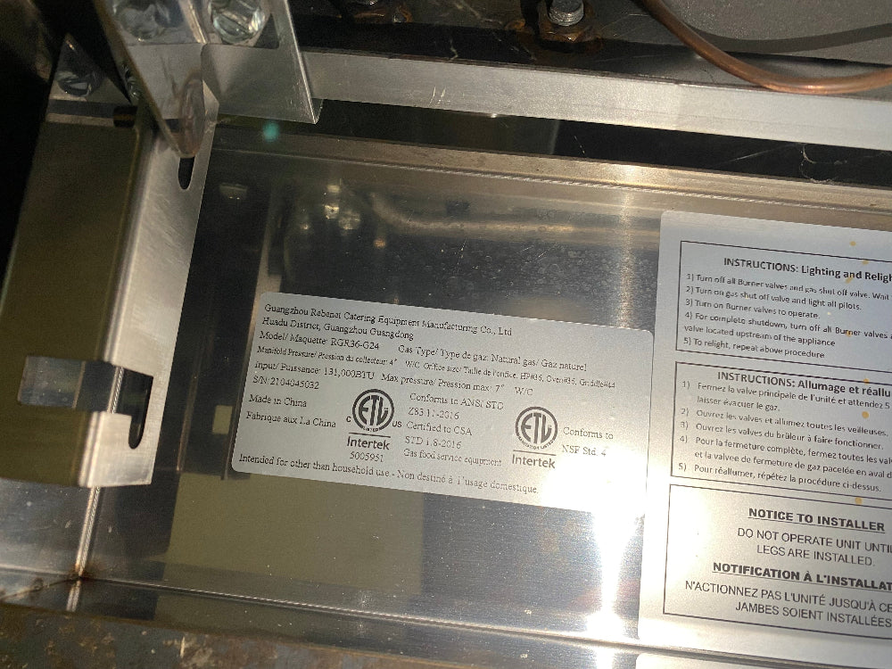 standard food equipment Canada