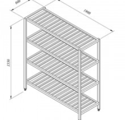 DISH RACKS AND SHELVES