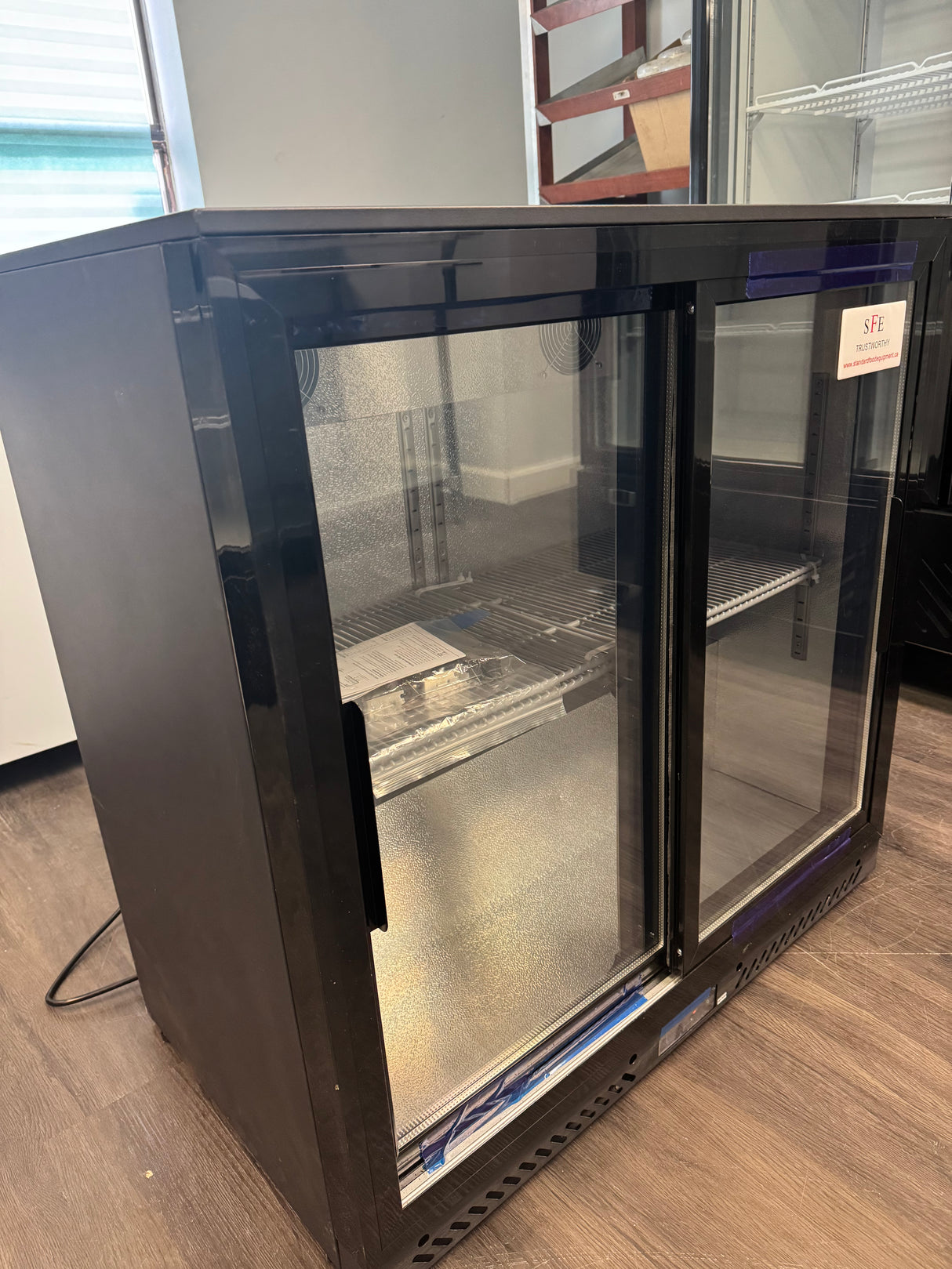 Backbar Cooler 2 Sliding Door