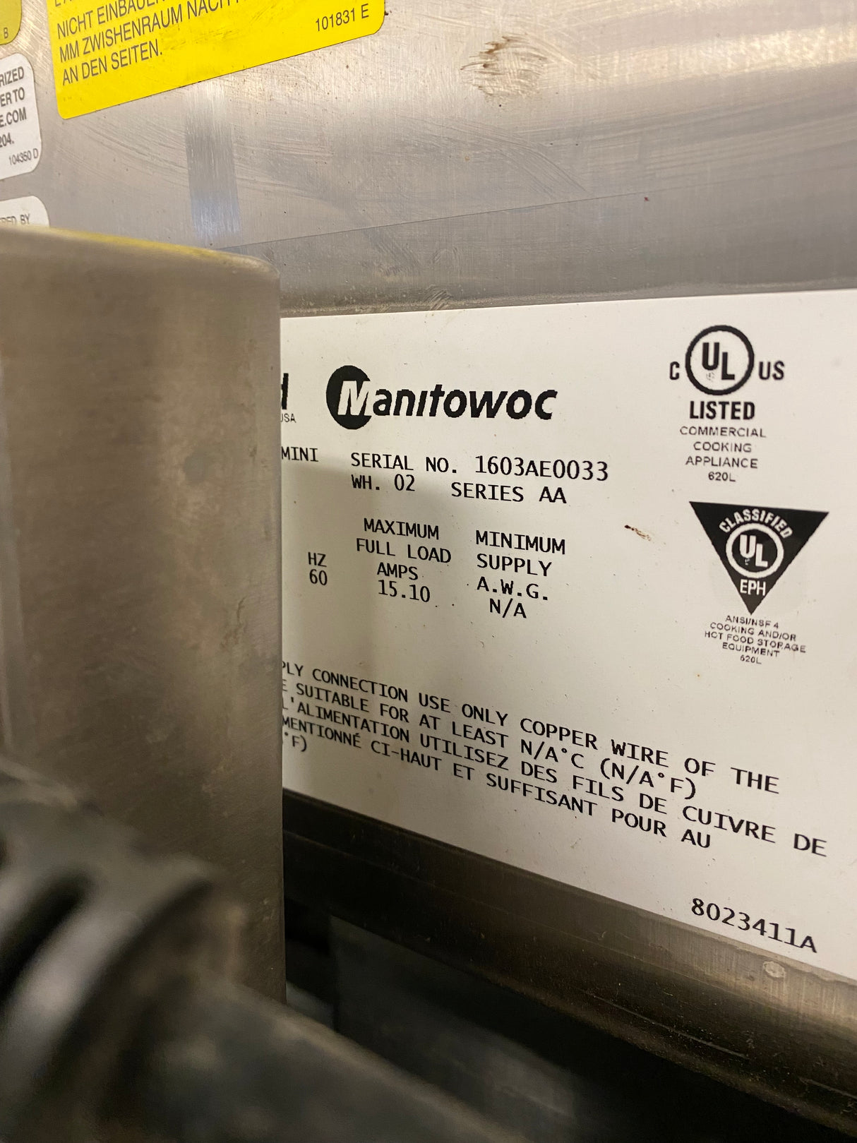 standard food equipment Canada