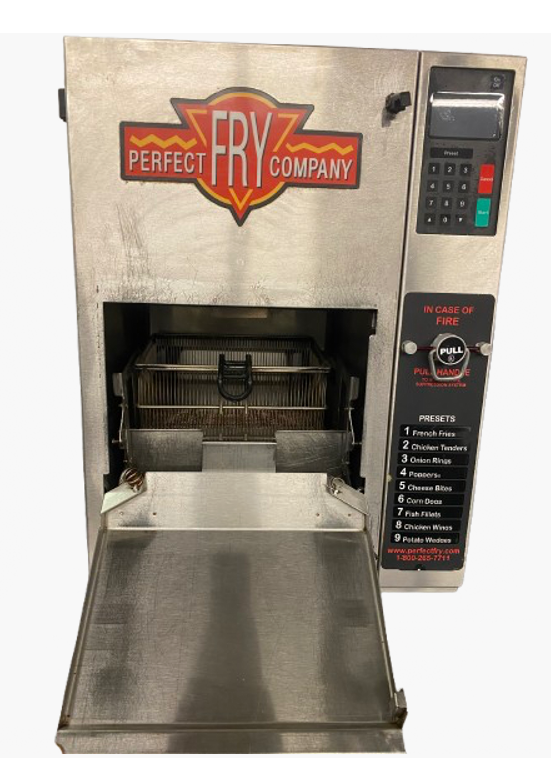 Used Perfect Fry Company PFC5700 – Ventless Countertop Electric Fryer (240V, Stainless Steel)
