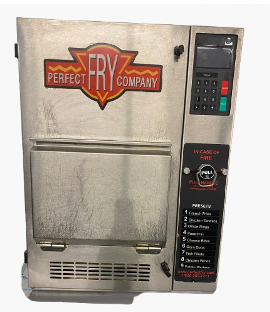 Used Perfect Fry Company PFC5700 – Ventless Countertop Electric Fryer (240V, Stainless Steel)