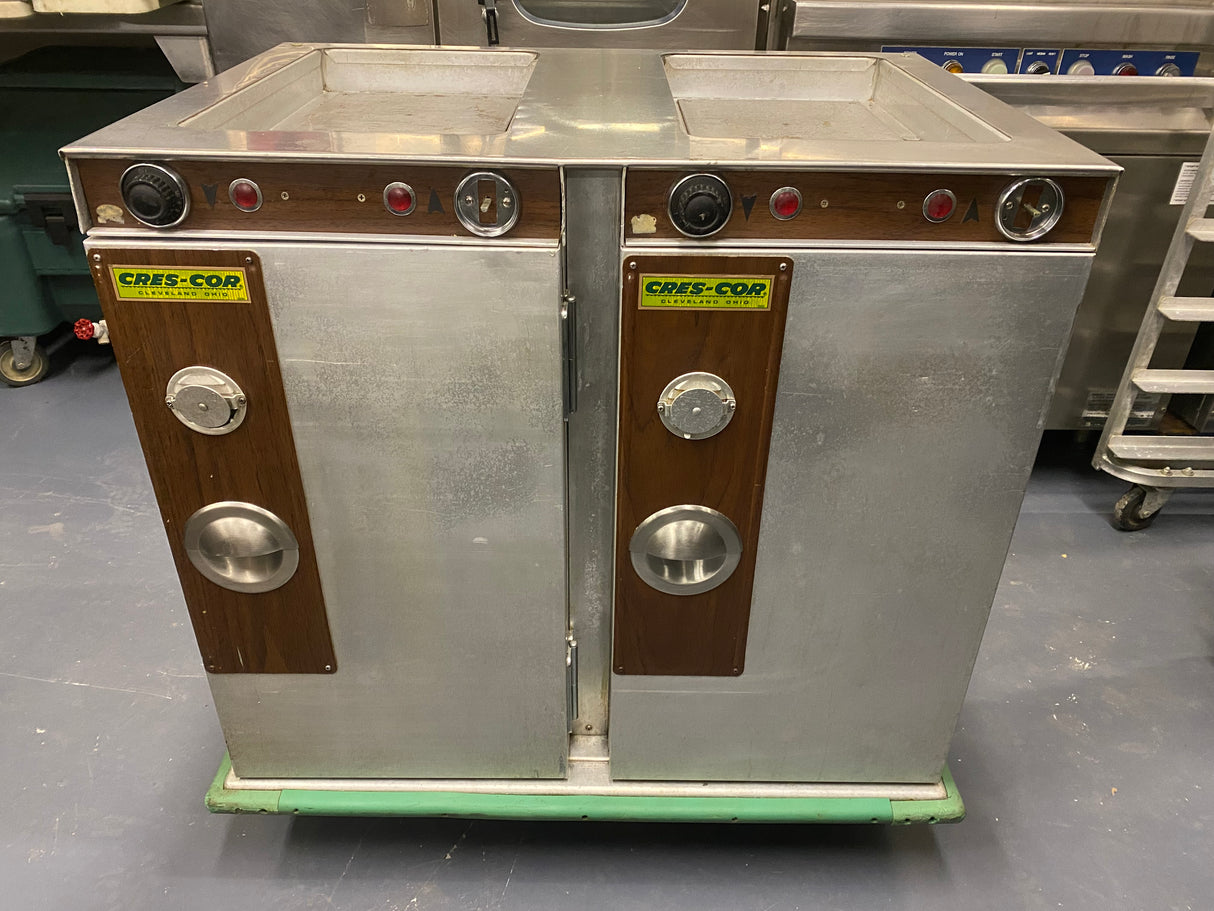 Cres-Cor 2 Tray Warming Table and Holding Cabinet