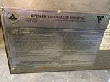 Henny Penny OFG-322 Natural Gas Double Deep Fryer
