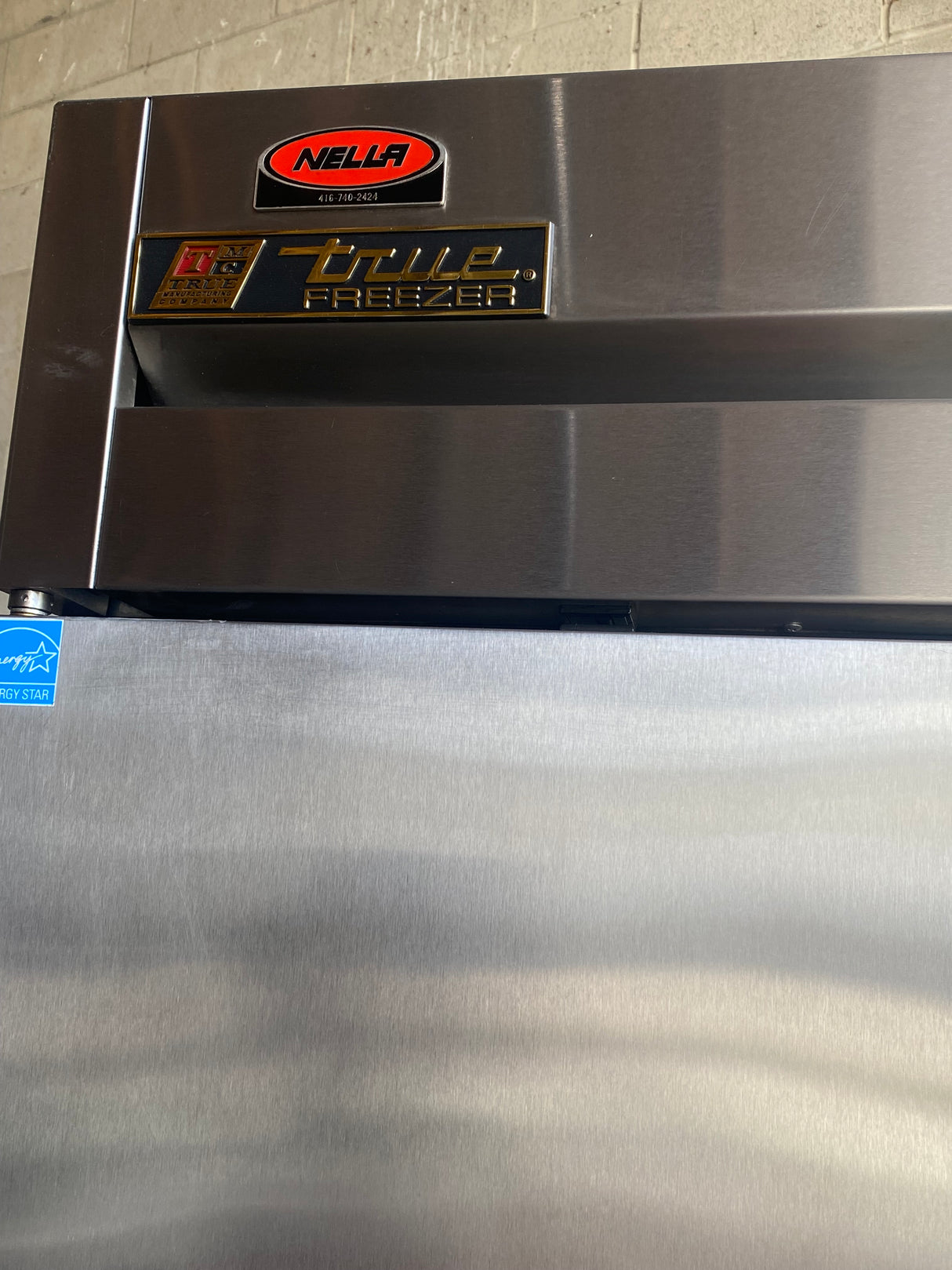True T-43F 47” Double Solid Door Stainless Steel Freezer