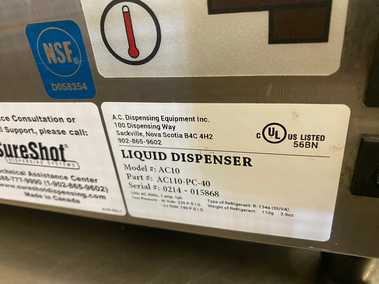 SureShot Dispensing Systems AC10-PC Liquid Dispenser