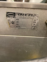 Cres-Cor 2 Tray Warming Table and Holding Cabinet
