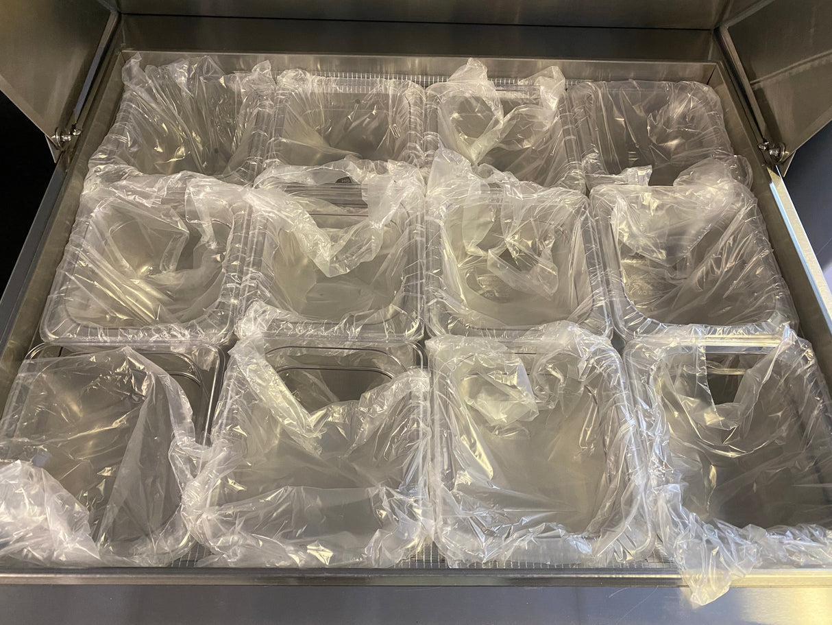 SFE 28” Stainless Steel Refrigerated Salad Prep Table