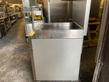 Natural Gas 2 Burner 24” Flat Grill with Full Size Combi Oven