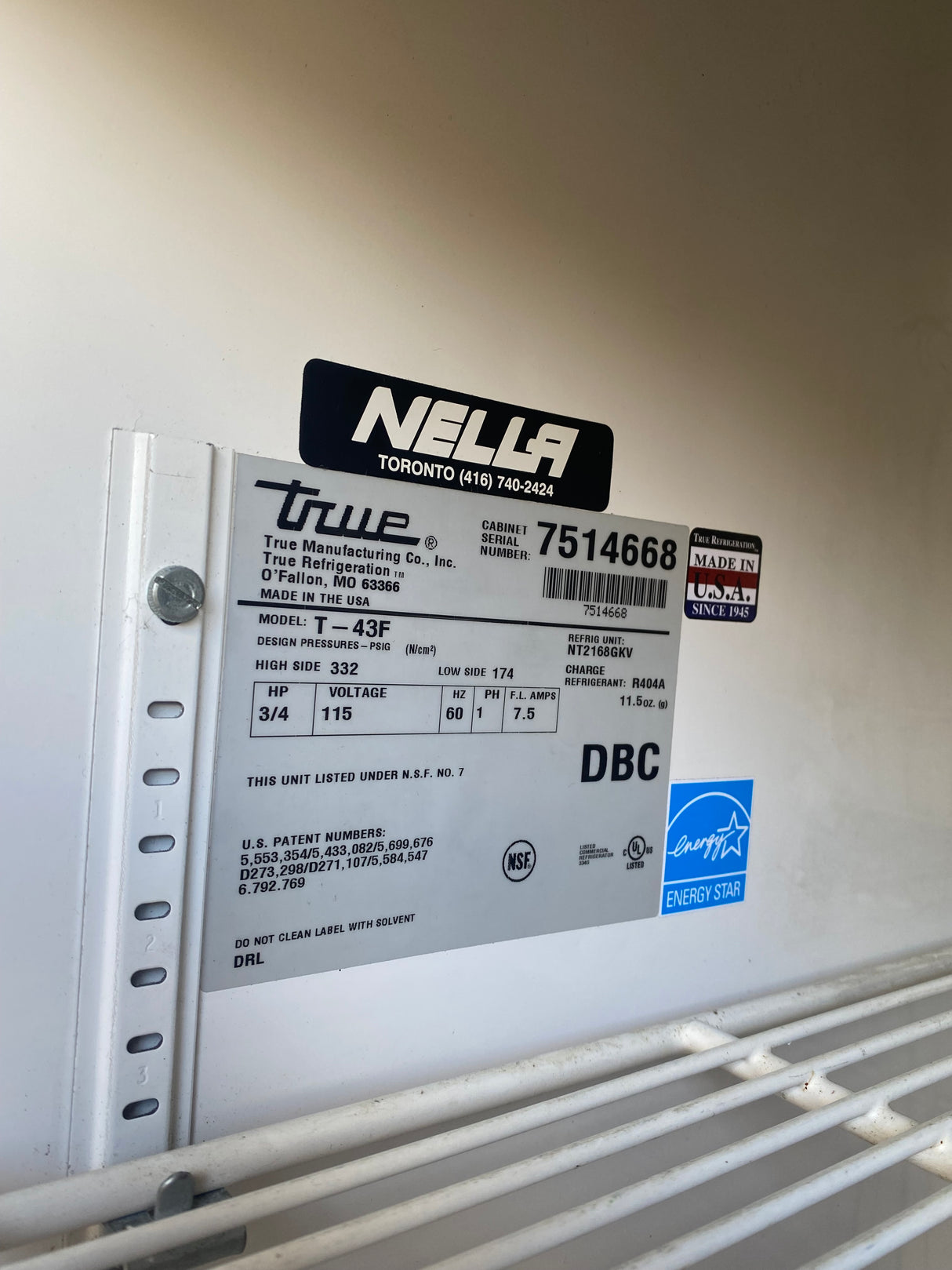 True T-43F 47” Double Solid Door Stainless Steel Freezer