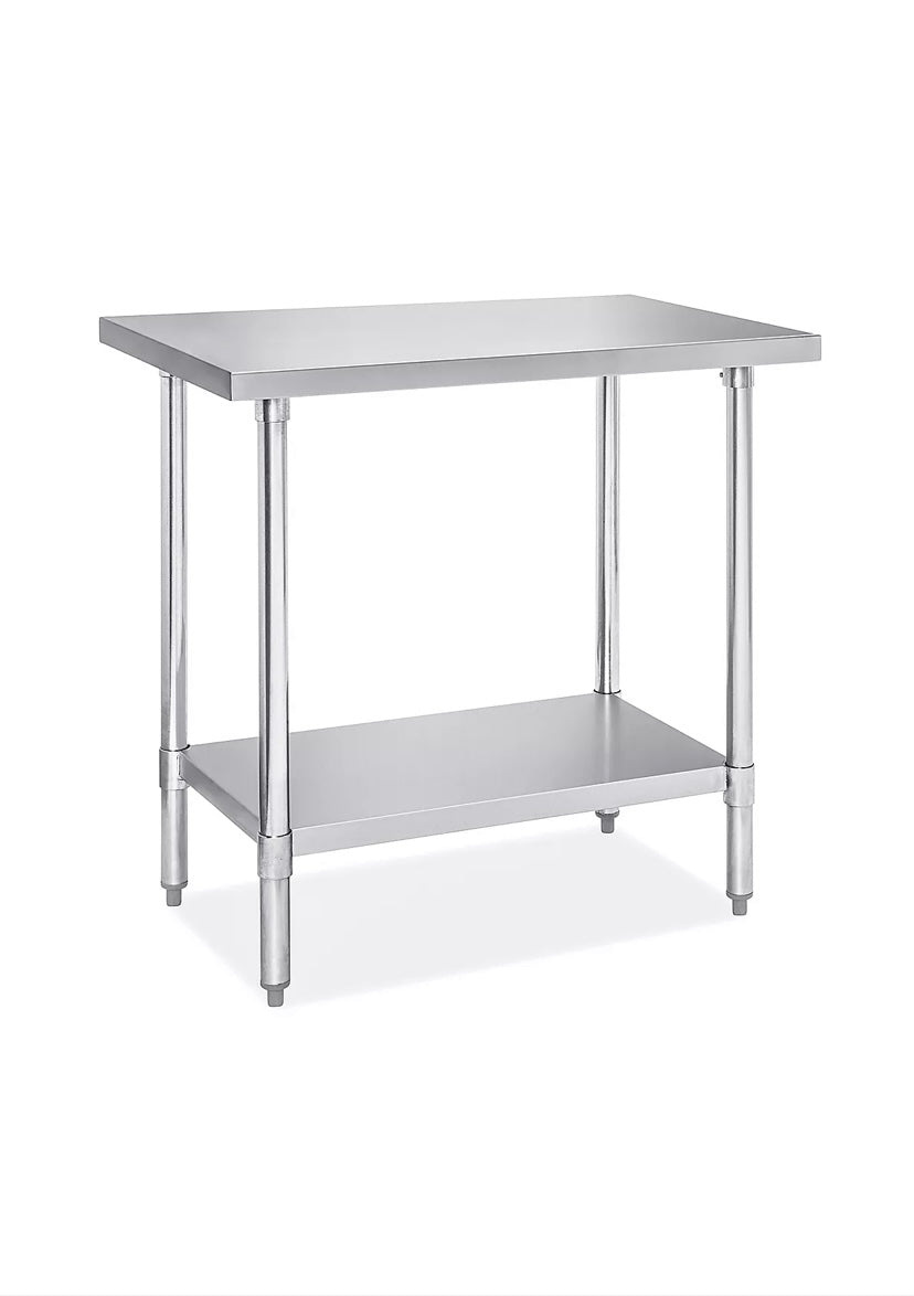 SFE 24” x 36” Brand New Stainless Steel Table