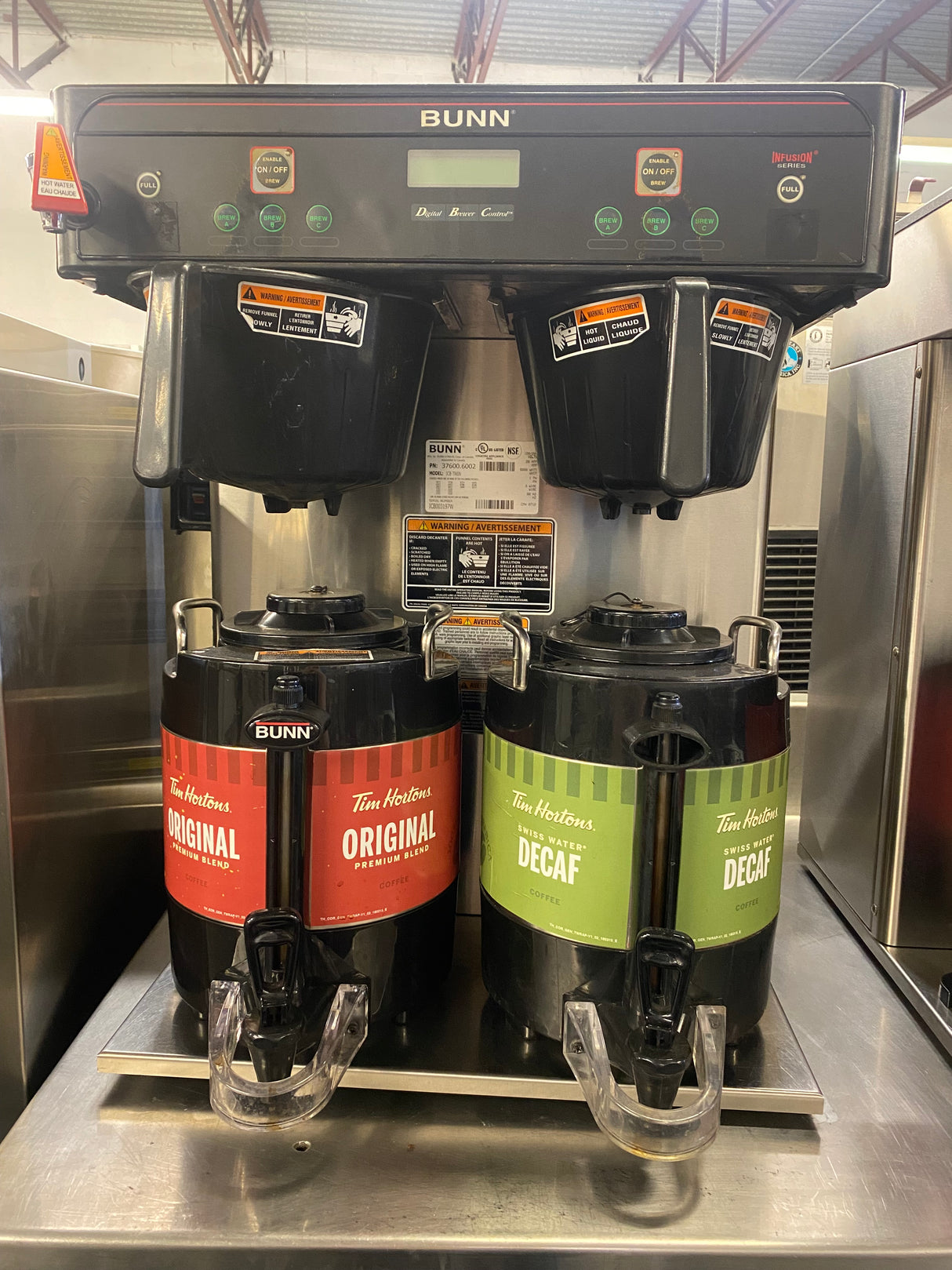 BUNN ICB TWIN Infusion Series Coffee Brewer