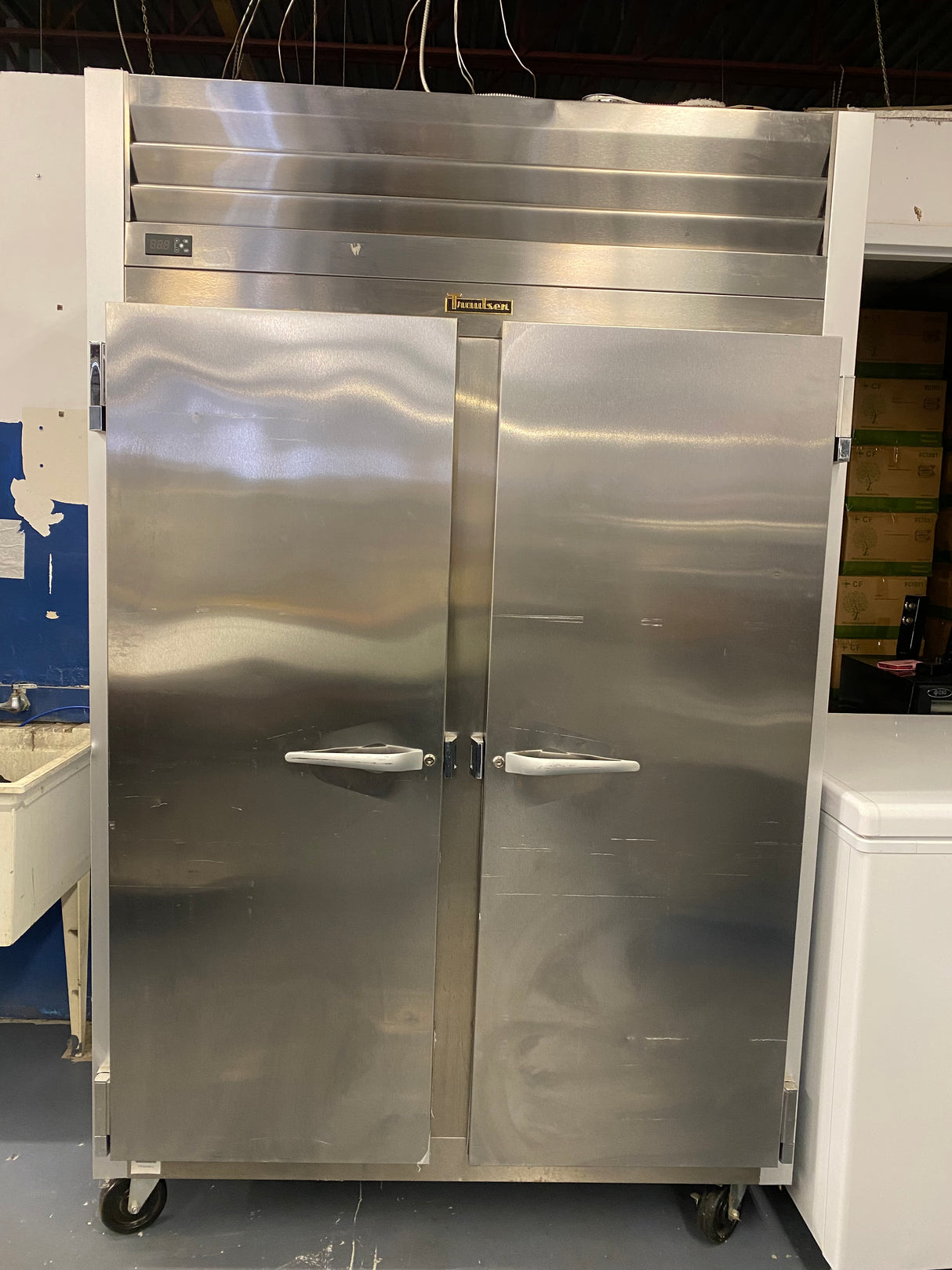 Traulsen G-Series 52” Solid 2 Door Stainless Steel Reach-In Refrigerator