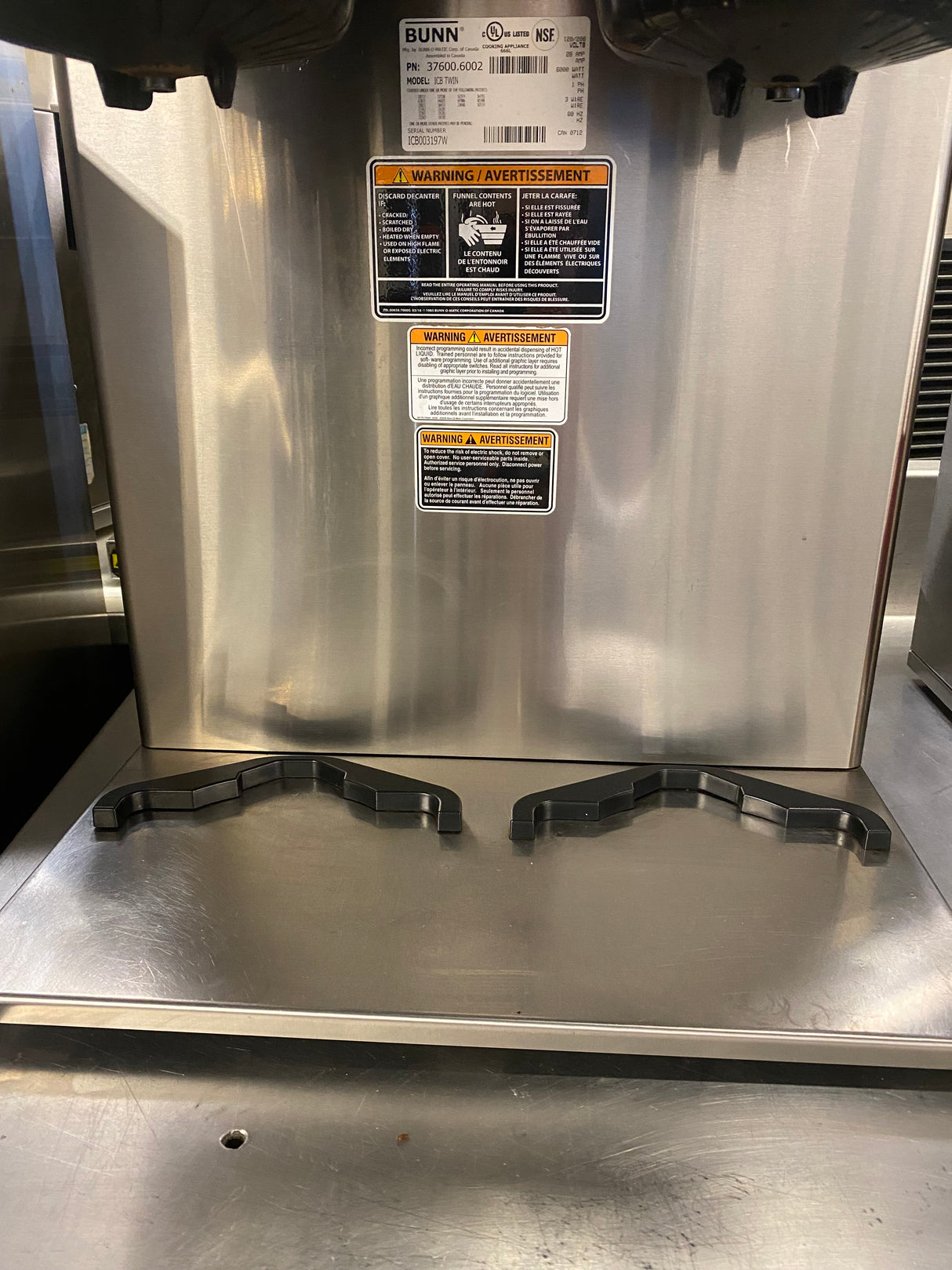 BUNN ICB TWIN Infusion Series Coffee Brewer
