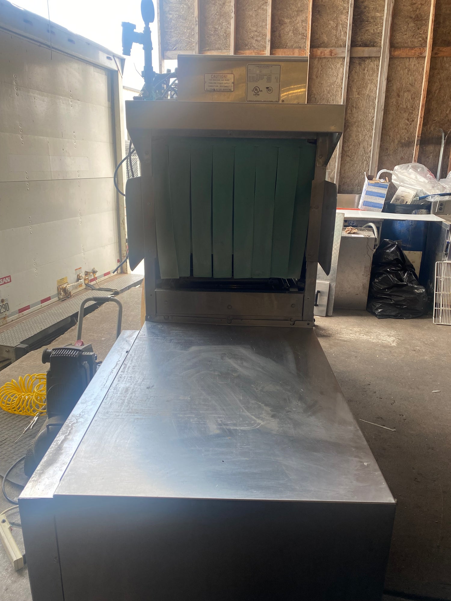 Commercial 66-inch conveyor dishwasher Champion 66PW for Ontario banquet halls