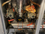 Pitco M62 Four Compartment Natural Gas Fryer with Filtration
