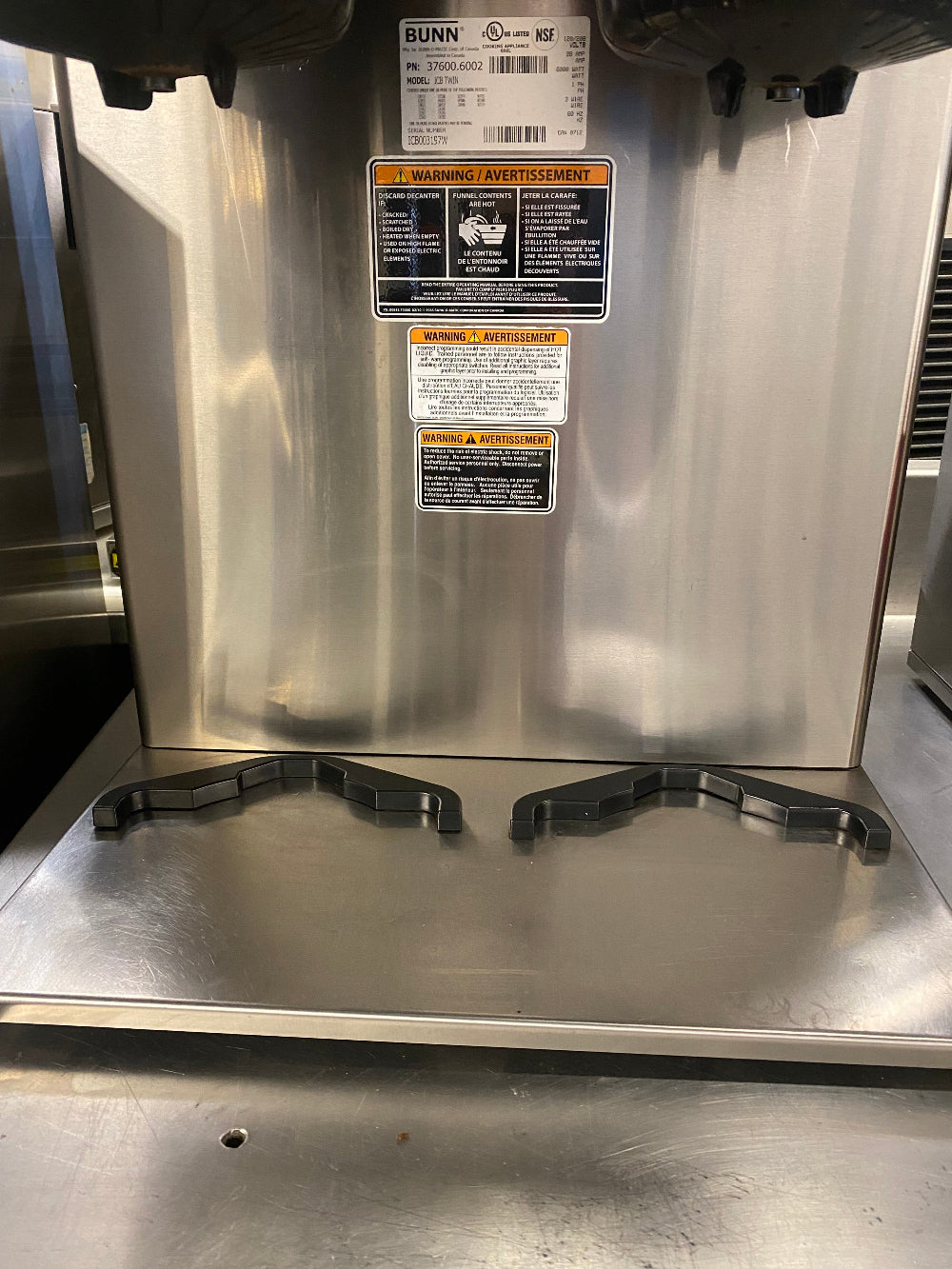 BUNN ICB TWIN coffee brewer for Ontario banquet halls and catering