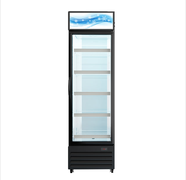Energy-efficient single glass door reach-in display fridge KXG-700H