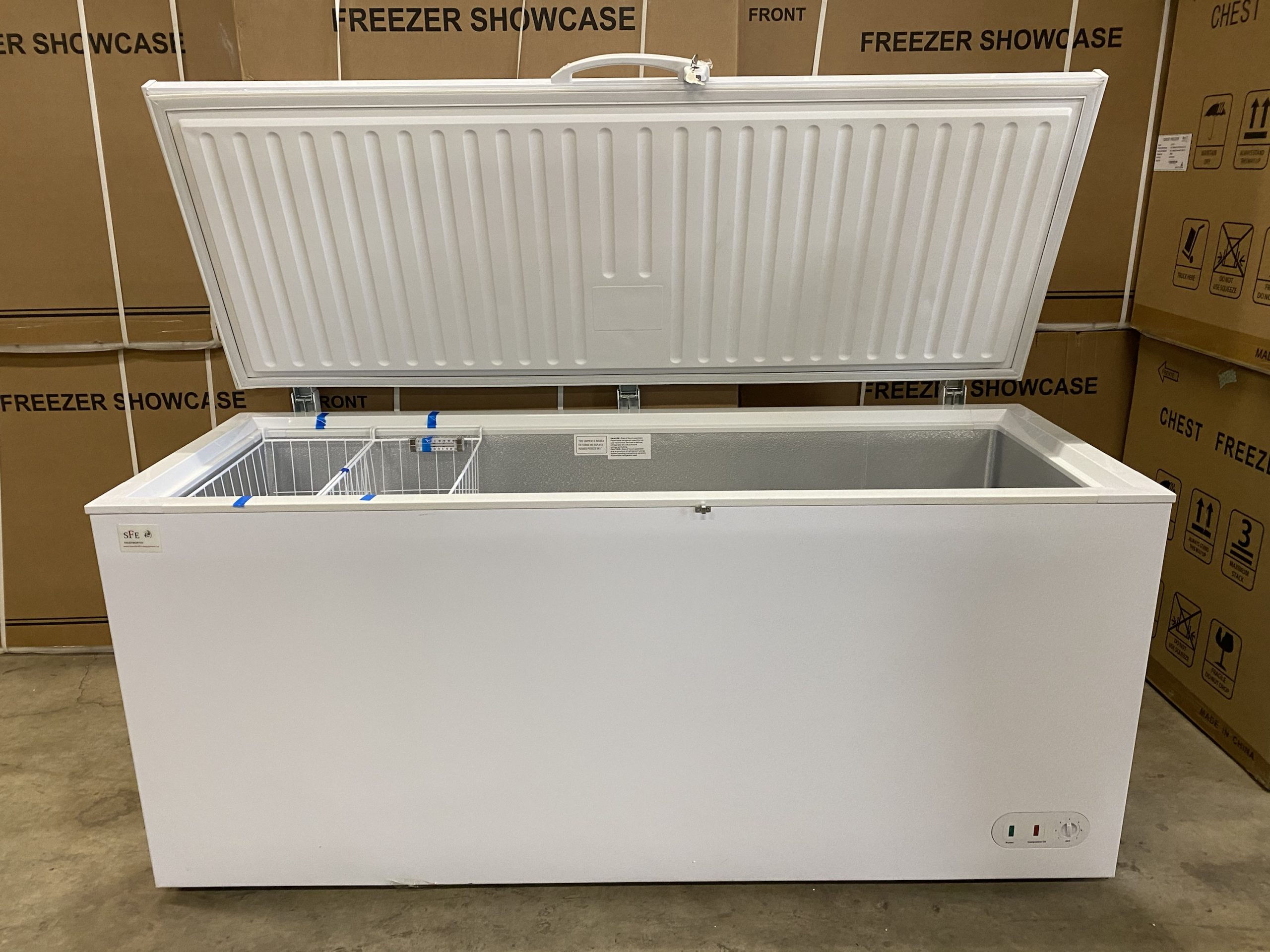 Commercial chest freezers 72” – Standard Food Equipment